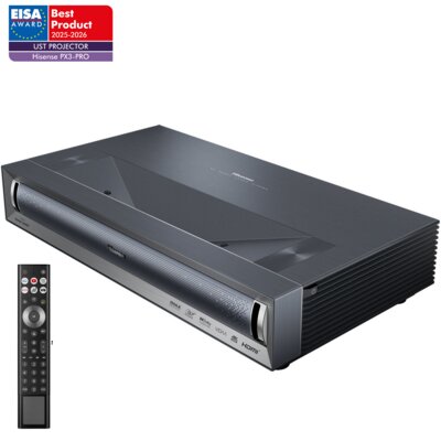 Projektor laserowy HISENSE PX3-Pro 4K UHD (3840 x 2160), 3000 ANSI lumen, Wi-Fi, Bluetooth