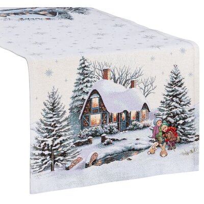 Bieżnik EUROFIRANY Cho 4051 50 x 110 cm Naturalny