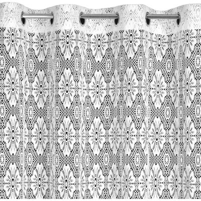 Firana gotowa EUROFIRANY Iga 140 x 250 cm Biały