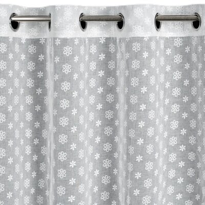 Firana gotowa EUROFIRANY Sanny 140 x 250 cm Biały