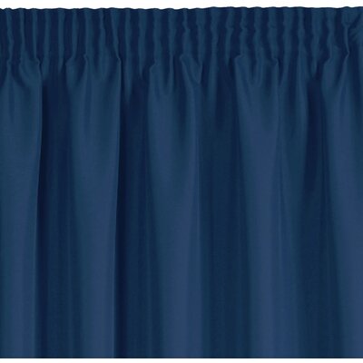 Zasłona EUROFIRANY Rita 140 x 270 cm Ciemnoniebieski