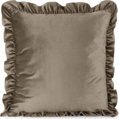 Poszewka EUROFIRANY Brenda 45 x 45 cm Beżowy