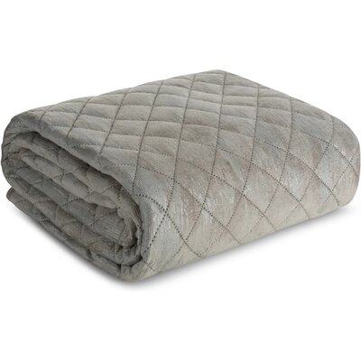 Narzuta EUROFIRANY Blink 3 170 x 210 cm Beżowo-srebrny