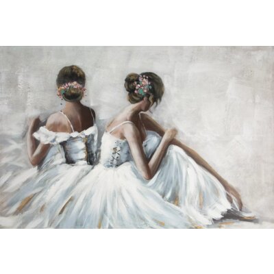 Obraz EUROFIRANY 461780 120 x 80 cm Szary