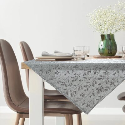 Obrus EUROFIRANY Simona 85 x 85 cm Srebrny