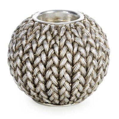 Świecznik stojący EUROFIRANY Moli Srebrny