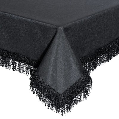 Obrus EUROFIRANY Jasper 140 x 180 cm Czarny