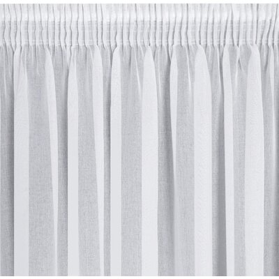 Firana gotowa EUROFIRANY Elpidia 140 x 270 cm Biały