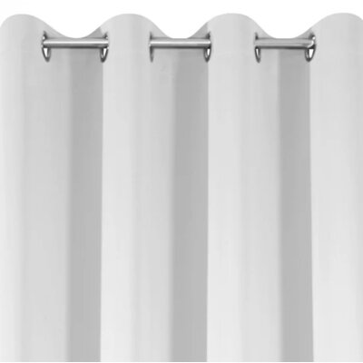 Zasłona EUROFIRANY Logan 135 x 250 cm Biały