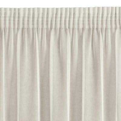 Firana gotowa EUROFIRANY Carli 140 x 270 cm Beżowy