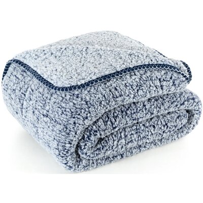 Koc EUROFIRANY Koala 150 x 200 cm Granatowy