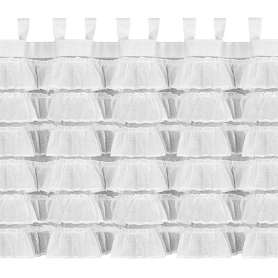 Firana gotowa EUROFIRANY Lilia 2 150 x 70 cm Biały