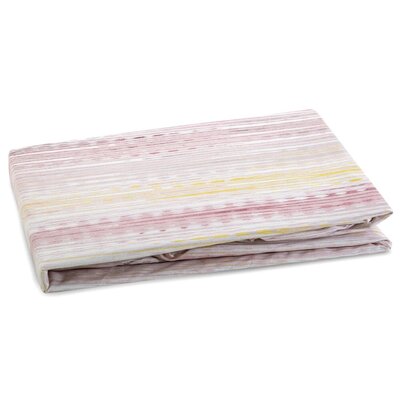 Prześcieradło EUROFIRANY Print z gumką 160 x 200 cm Fioletowy