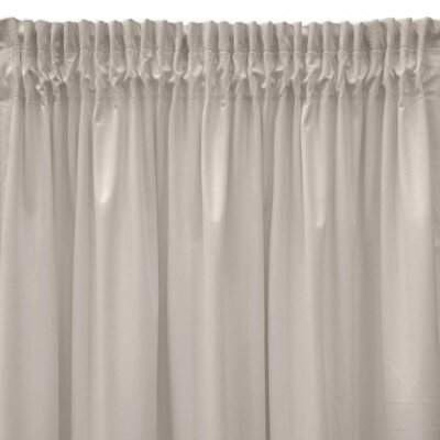 Zasłona EUROFIRANY Sibel 140 x 270 cm Beżowy