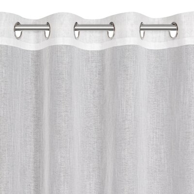 Firana gotowa EUROFIRANY Amira 140 x 250 cm Biały