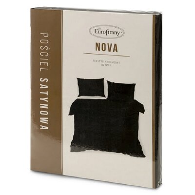 Pościel EUROFIRANY Nova3 220 x 200 cm Czarny