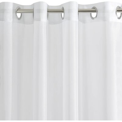 Firana gotowa EUROFIRANY Esel 400 x 250 cm Biały