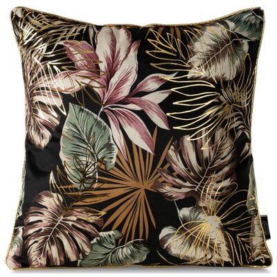 Poszewka EUROFIRANY Maroko 45 x 45 cm Czarny