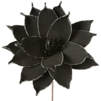 Kwiat dekoracyjny EUROFIRANY Flore 732 Czarny