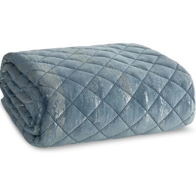 Narzuta EUROFIRANY Blink 3 220 x 240 cm Niebiesko-srebrny