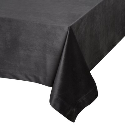 Obrus EUROFIRANY Melinda 140 x 180 cm Czarny