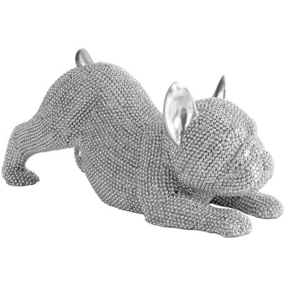 Figurka dekoracyjna EUROFIRANY Eldo 451640 Srebrny