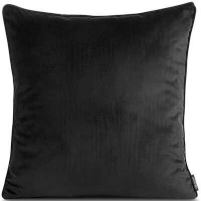 Poszewka EUROFIRANY Madie 45 x 45 cm Czarny