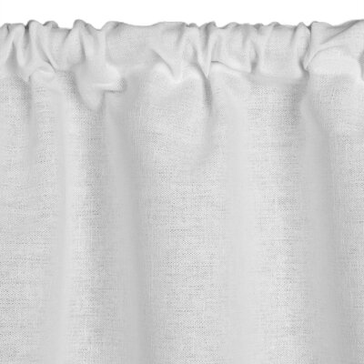 Firana gotowa EUROFIRANY Clarie 150 x 60 cm Biały