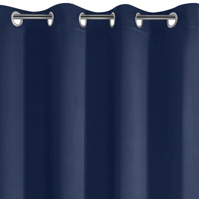 Zasłona EUROFIRANY Design 91 Parisa 135 x 250 cm Granatowy