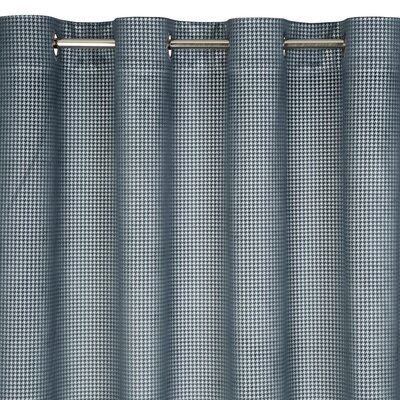 Zasłona EUROFIRANY Darcy 140 x 250 cm Granatowo-srebrny