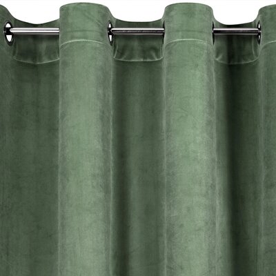 Zasłona EUROFIRANY Melanie 140 x 250 cm Ciemnomiętowy