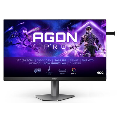 Monitor AOC Agon Pro AG276FK 27" 1920x1080 IPS 520Hz 0.3 ms [MPRT]