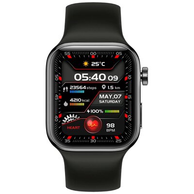 Smartwatch YAXO Tampa Titanium Czarny