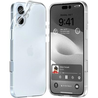 Etui MERCURY Jelly Clear do Apple iPhone 16 Plus Przezroczysty