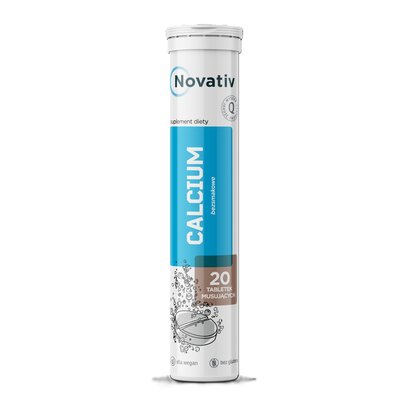 Wapń NOVATIV Calcium (20 tabletek)