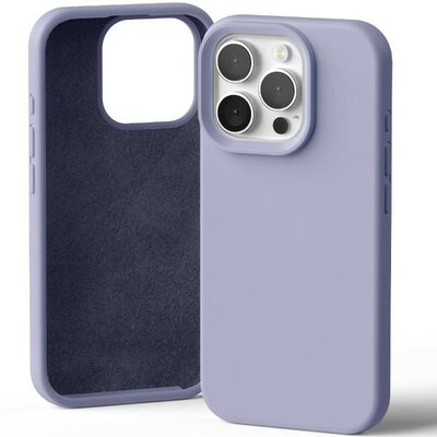 Etui MERCURY Silicone do Apple iPhone 16 Pro Lawendowy