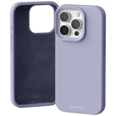 Etui MERCURY Silicone do Apple iPhone 16 Pro Lawendowy