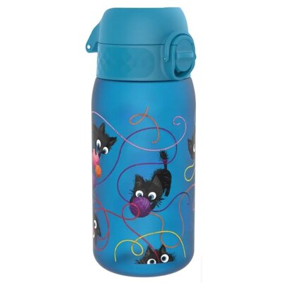 Butelka plastikowa ION8 Koty I8RF350PBCATS Niebieski
