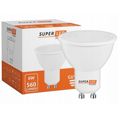 Żarówka LED SUPERLED 1362 6W GU10