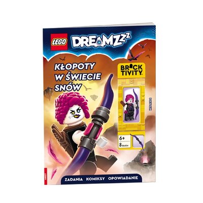 Książka LEGO DREAMZzz Kłopoty w Świecie Snów LNC-5404 (okładka miękka)