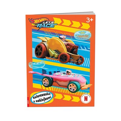 Kolorowanka Hot Wheels z Naklejkami (miękka okładka)