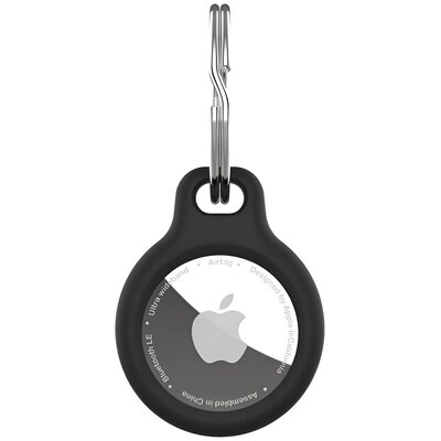 Etui FIXED Silky do Apple AirTag Czarny