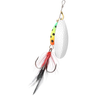 Błystka obrotowa MIKADO M-Grub PMB-GRU-3-FT-S Srebrny Fire Tiger