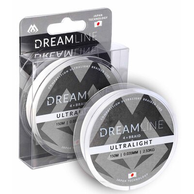 Plecionka MIKADO Dreamline Ultralight 0.035 mm / 150 m Biały
