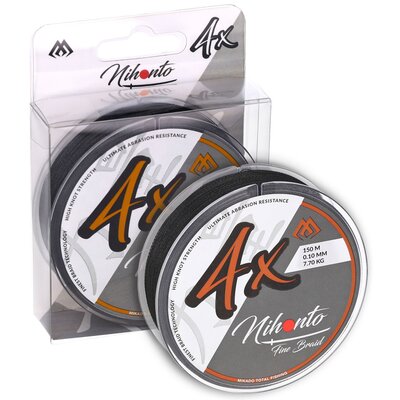 Plecionka MIKADO Nihonto Fine Braid 0.18 mm / 150 m Czarny