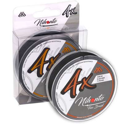 Plecionka MIKADO Nihonto Fine Braid 0.23 mm / 150 m Czarny