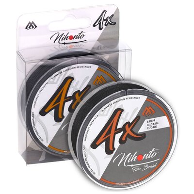 Plecionka MIKADO Nihonto Fine Braid 0.50 mm / 150 m Czarny