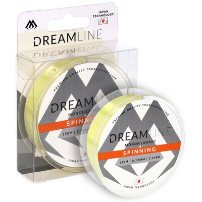 Żyłka MIKADO Dreamline Spinning 0.22 mm / 150 m Żółty