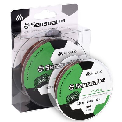 Żyłka MIKADO Sensual N.G Feeder 0.20 mm / 150 m Brązowy