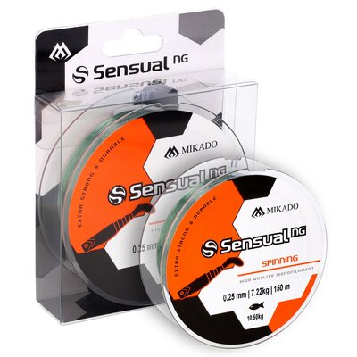 Żyłka MIKADO Sensual N.G Spinning 0.28 mm / 150 m Jasnozielony